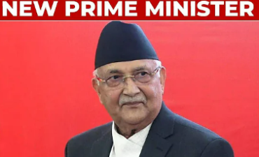 K P Sharma Oli sworn in as Nepal's PM for fourth time